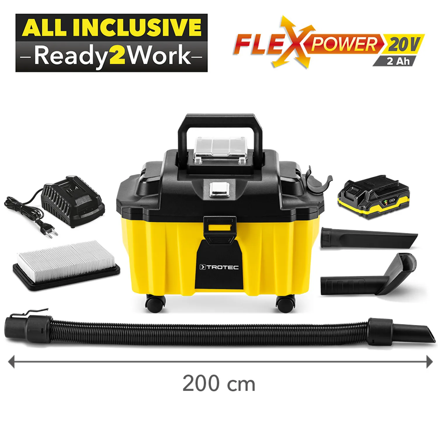 Aspiradora inalámbrica VC 15-20V