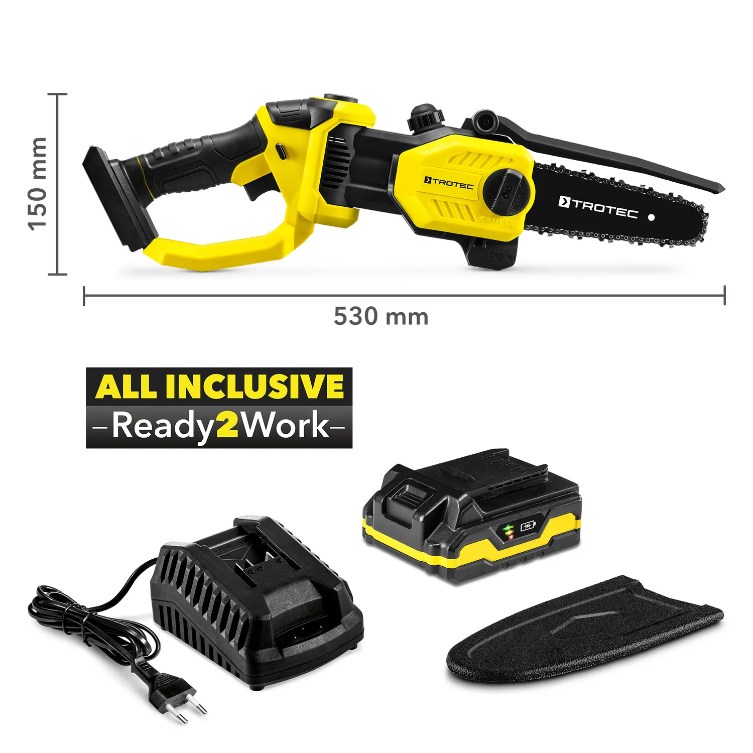 Motosierra PCHS 10-20V | Trotec