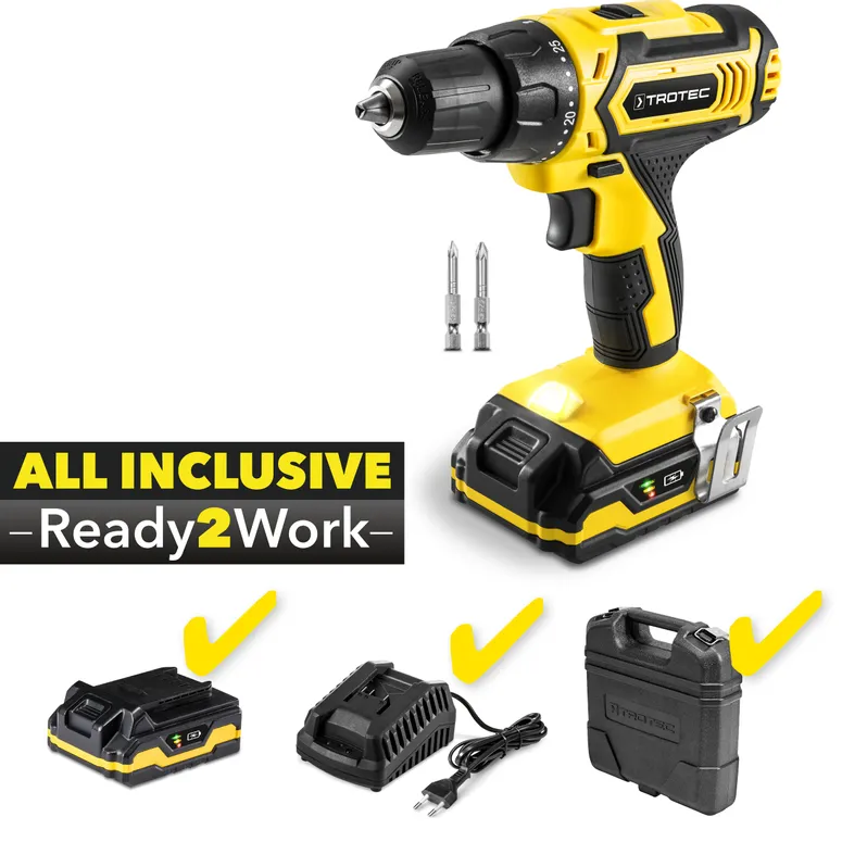 Taladro atornillador con batería PSCS 11-20V