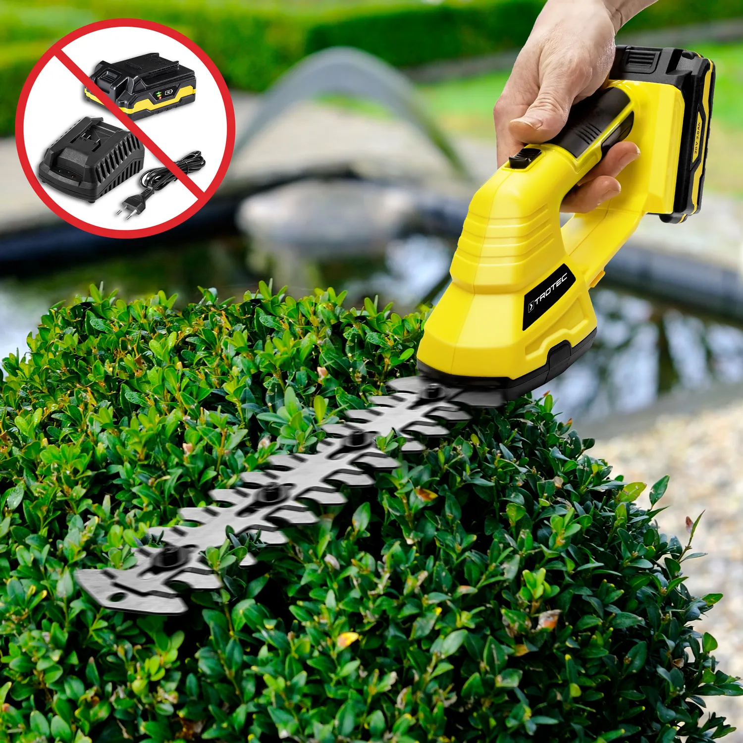 Cortasetos PGSS 10-20V | Trotec