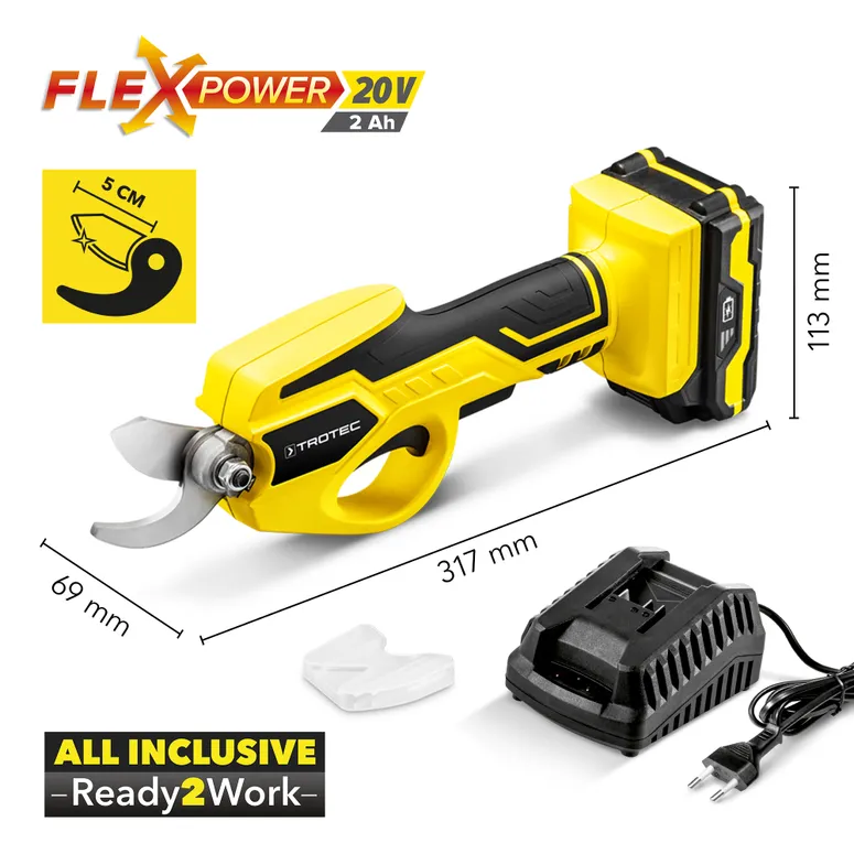 Tijera podadora inalámbrica PGSS 15-20V